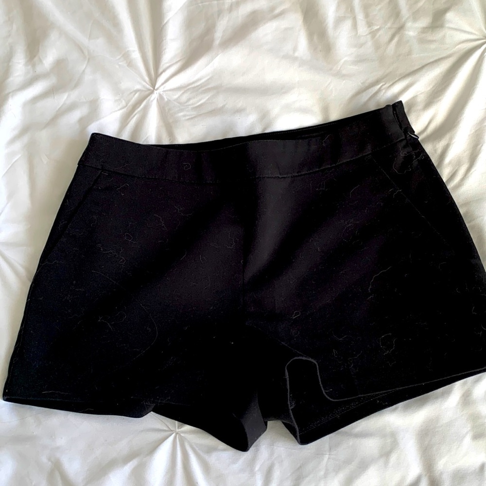 Express black shorts.